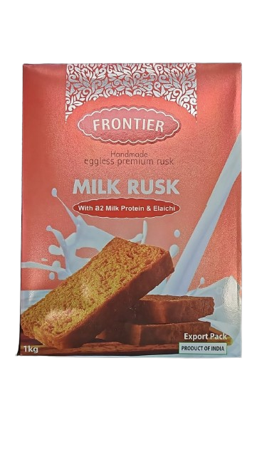 FRONTIER EGG LESS MILK RUSK 1 KG