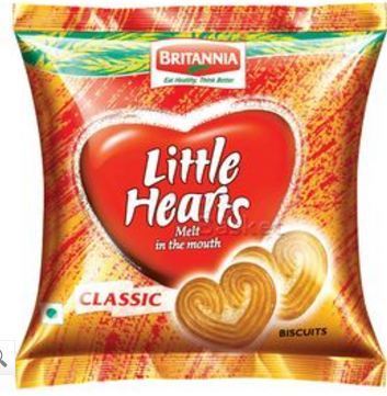 BRITANNIA LITTLE HEARTS 75 G
