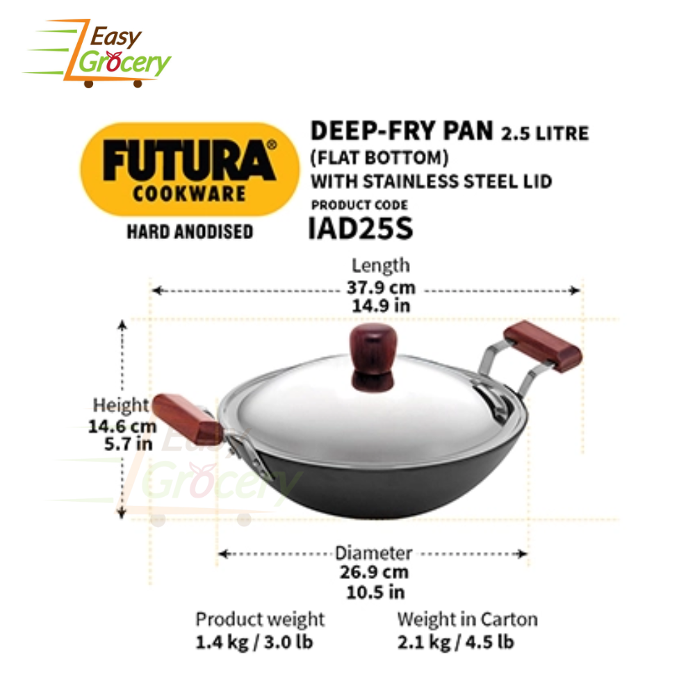 FUTURA DEEP FRY PAN 2.5 LTR INDUCTION IAD25S
