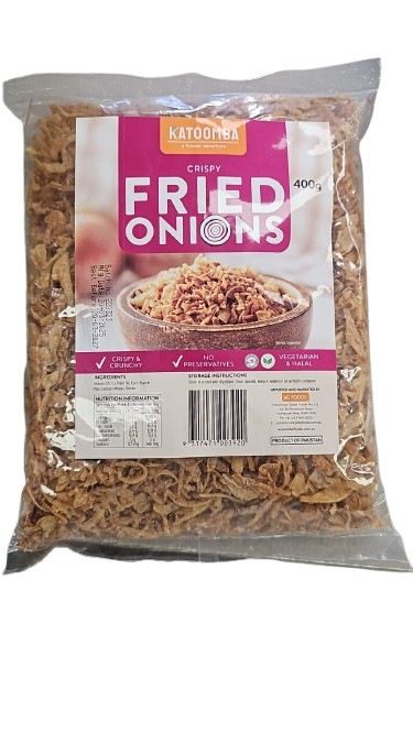 KATOOMBA FRIED ONION 400GM