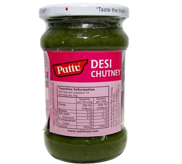 PATTU DESI ALL IN ONE CHUTNEY 280 G