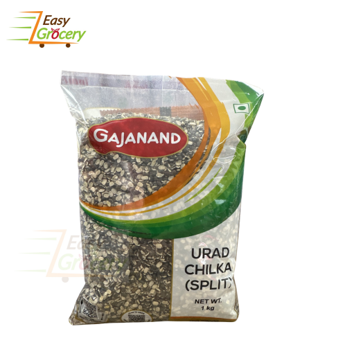 GAJANAND URID SPLIT WITH SKIN 1KG