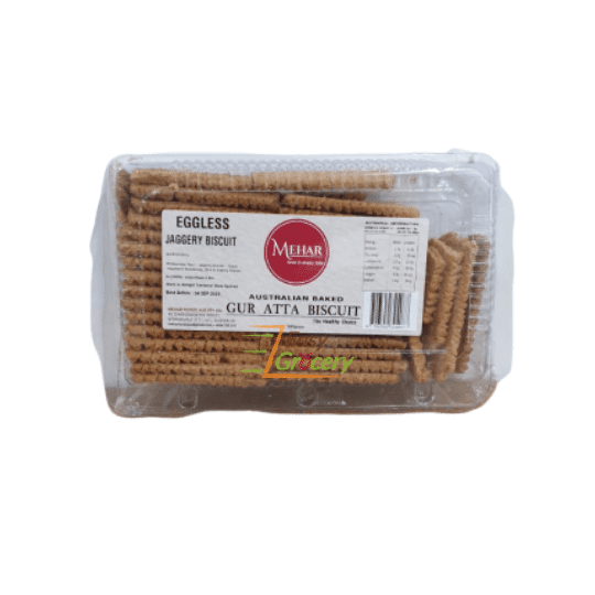 MEHAR GUR ATTA BISCUIT 500 G