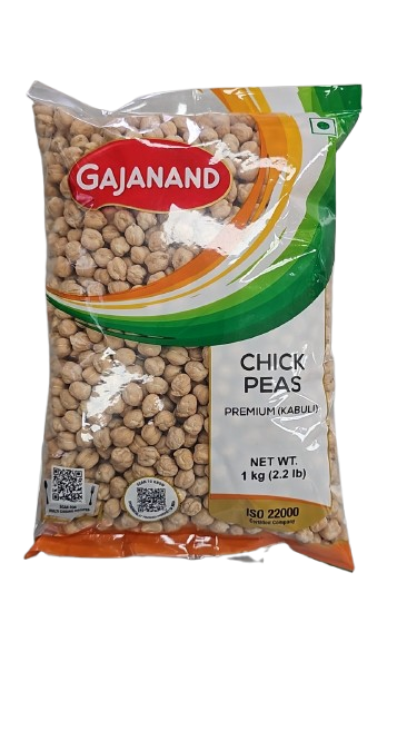 GAJANAND CHICK PEAS KABULI(9MM) 1KG