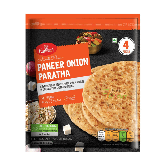 HALDIRAM PANEER ONION PARATHA 400G*