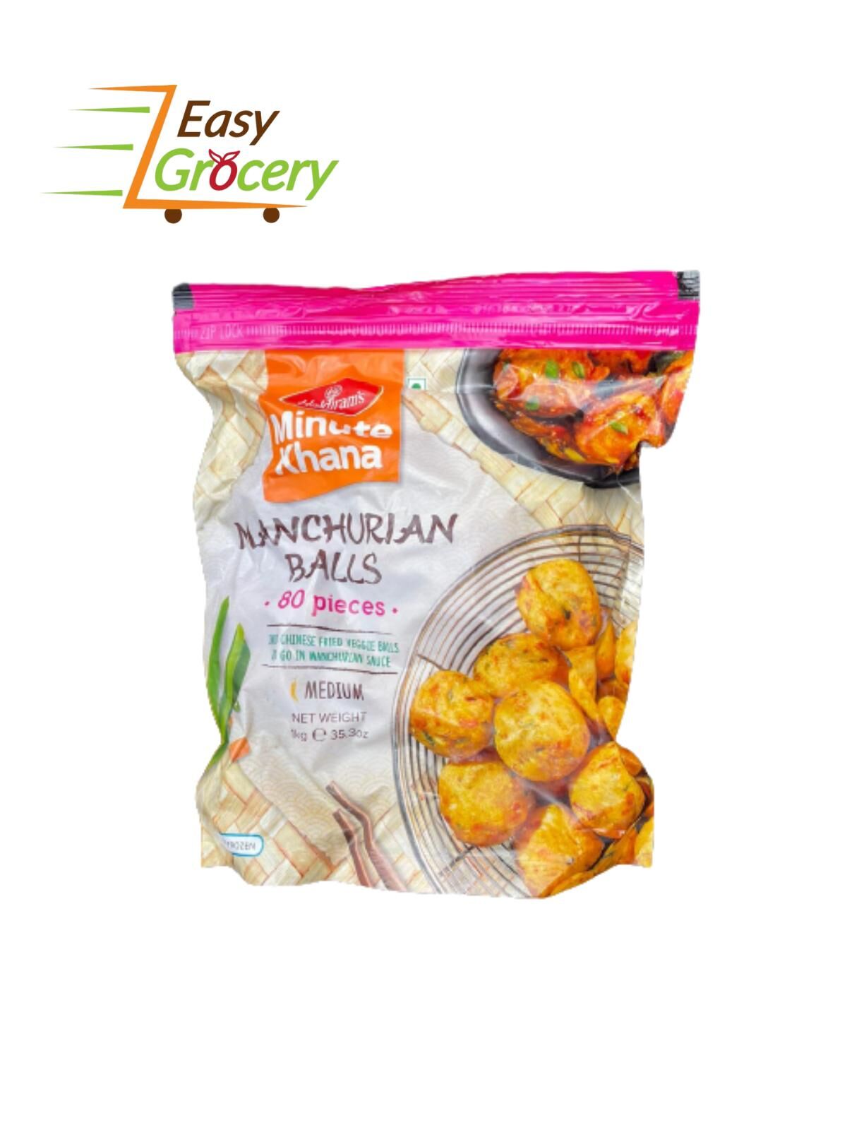 HALDIRAM BULK MANCHURIAN BALLS 1KG-80PC
