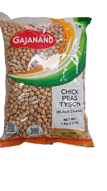 GAJANAND CHICK PEAS TYSON 1KG