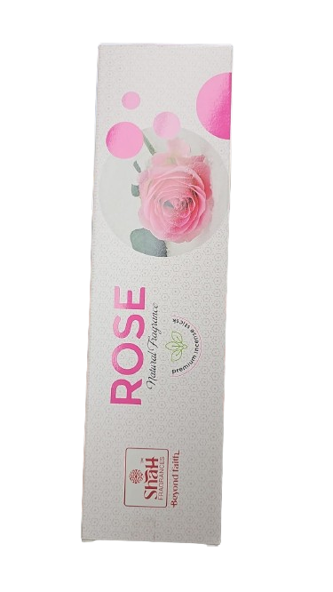 SHAH ROSE INCENSE STICKS 90GM