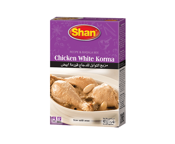 SHAN CHICKEN WHITE KORMA  40GM
