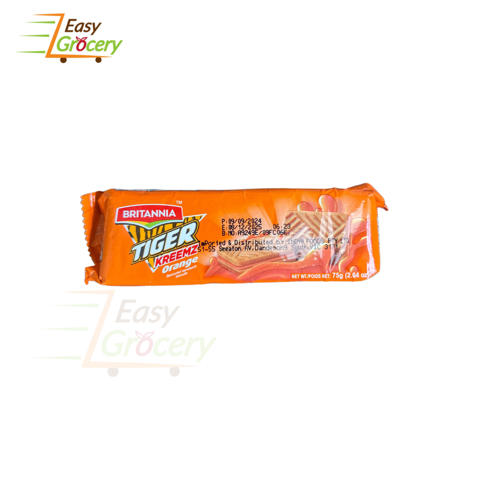 BRITANNIA TIGER KREEMZ ORAMGE 75GM