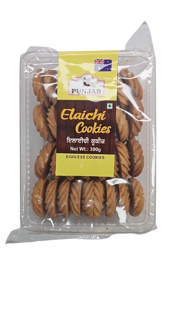 AUS PUNJAB EGGLESS ELAICHI COOKIES 300GM