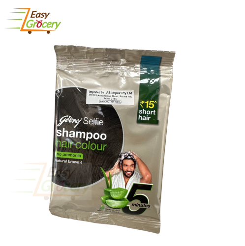 GODREJ SHAMPOO HAIR COLOUR 10ML-BROWN 4