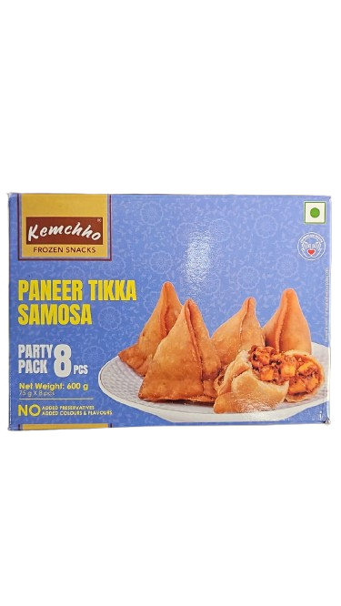 KEMCHHO PANEER TIKKA SAMOSA 600 G-8PC