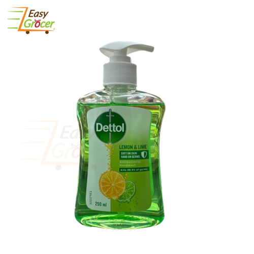 DETTOL LEMON AND LIME HANDWASH 250 ML