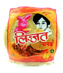 LIJJAT CUMIN PAPAD 200G