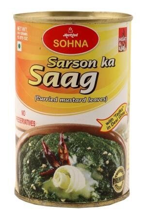 SOHNA SARSON KA SAAG 800G