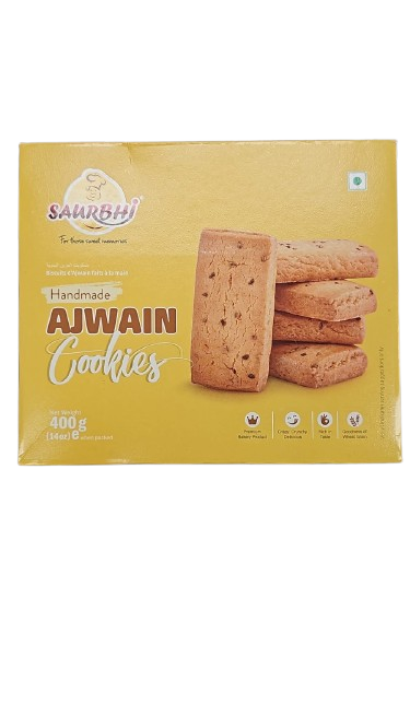 SAURBHI AJWAIN COOKIES 400 G