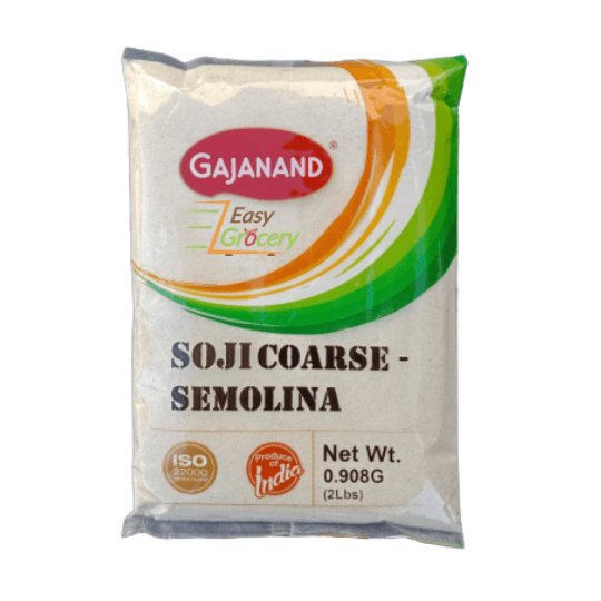 GAJANAND SOJI COARSE (SEMOLINA) 908 G
