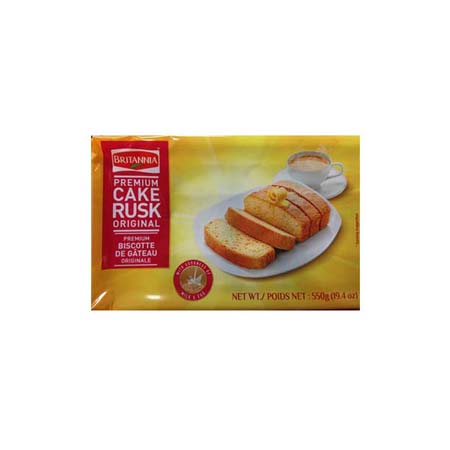 BRITANNIA CAKE RUSK 550 G