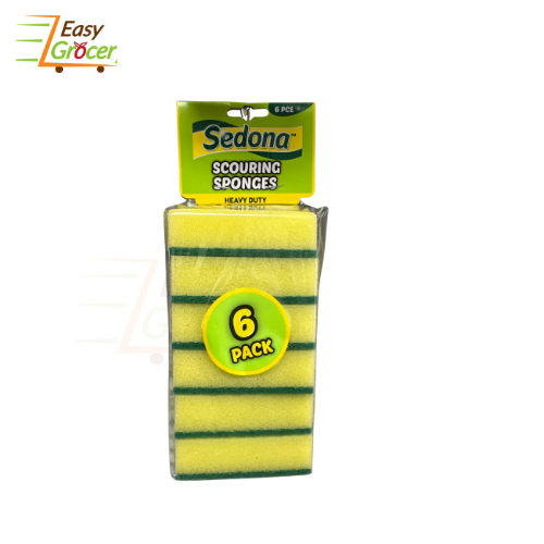 SEDONA SCOURING SPONGES 6 PACK