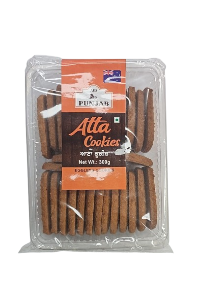 AUS PUNJAB EGGLESS ATTA COOKIES 300GM
