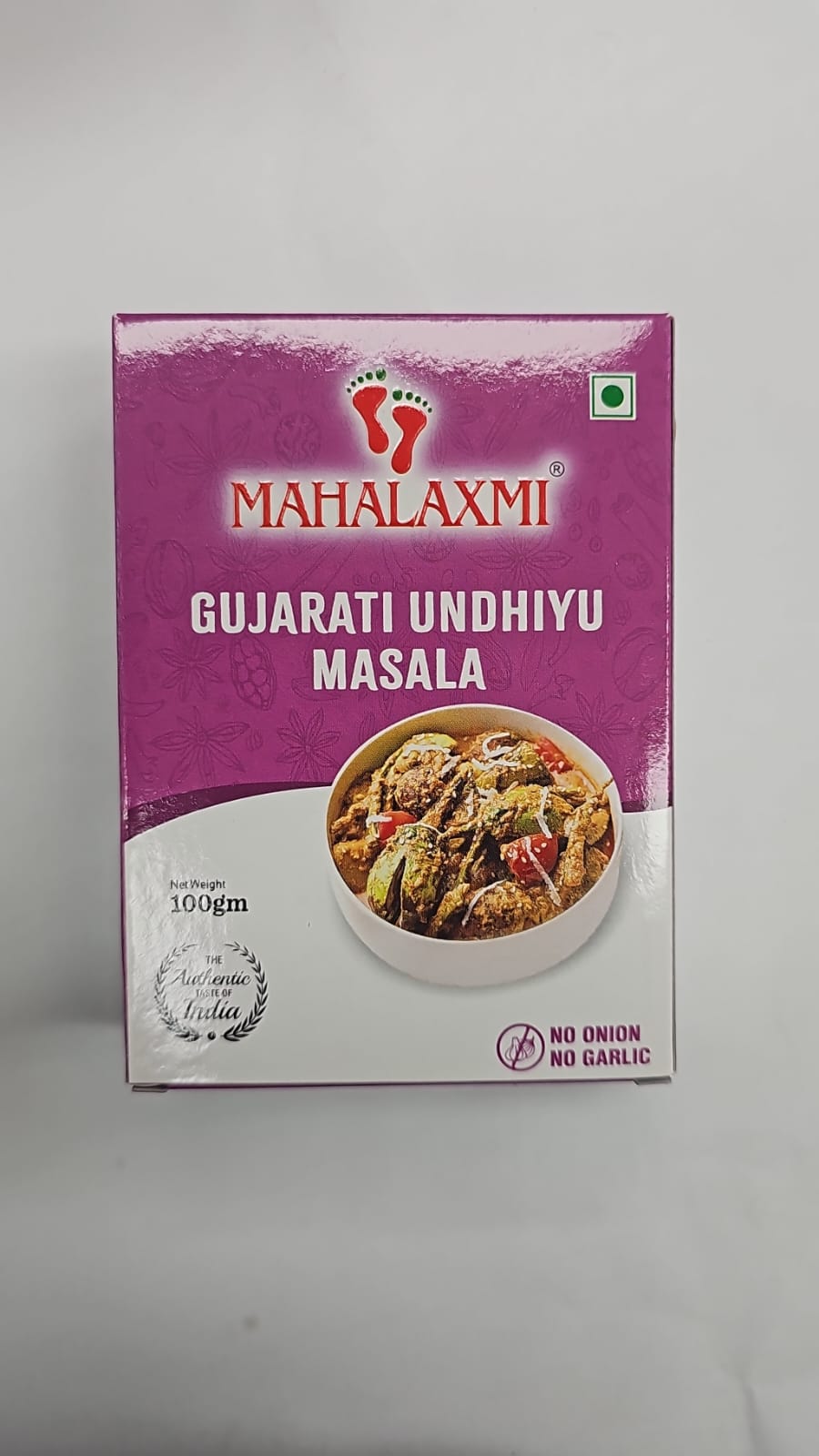 MAHALAXMI GUJARATI UNDHIYU MASALA 100G-NO ONION NO GRALIC