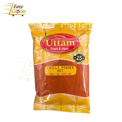 UTTAM CHILLI POWDER HOT 200G