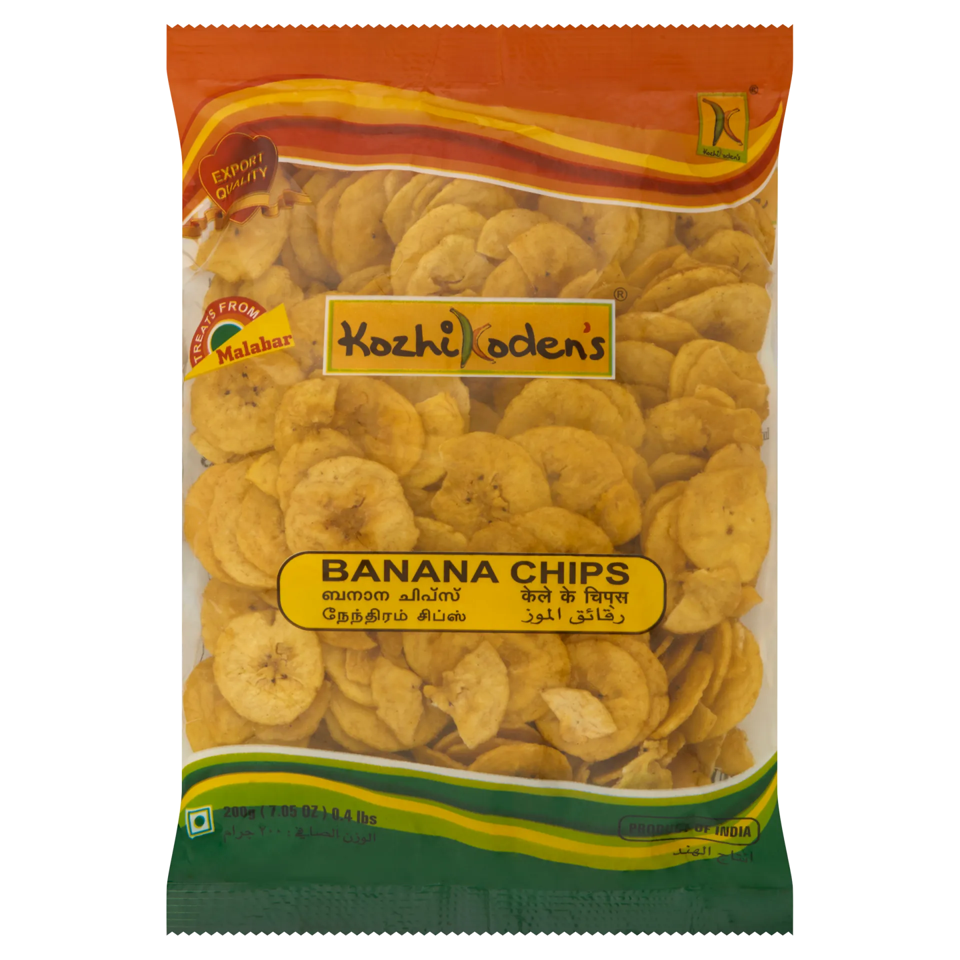KOZHIKODEN'S BANANA CHIPS 400GM