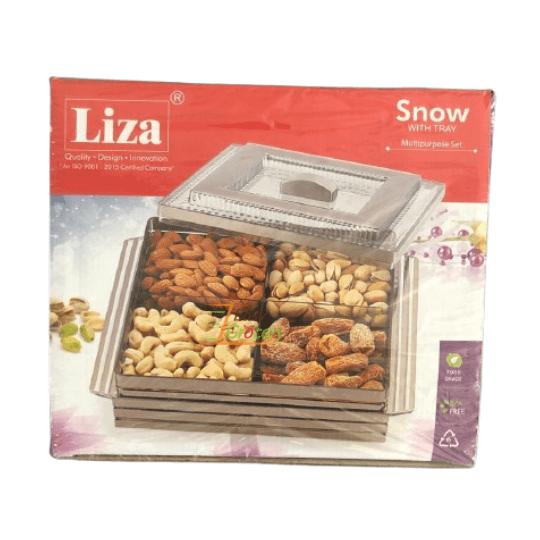 LIZA SNOW MULTIPURPOSE TRAY SET 1PC