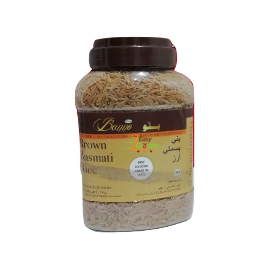 BANNO BROWN FTC BASMATI RICE 1 KG