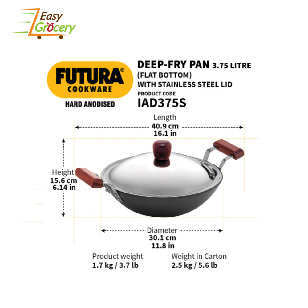 FUTURA DEEP FRY PAN 3.75 LT IAD375S
