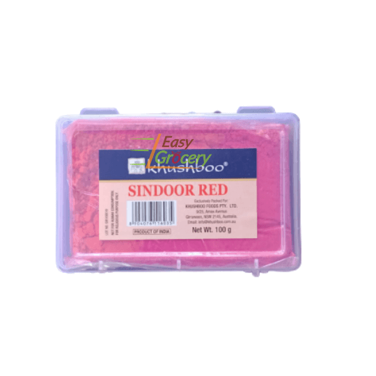 KHUSHBOO SINDOOR POWDER RED 100 GM