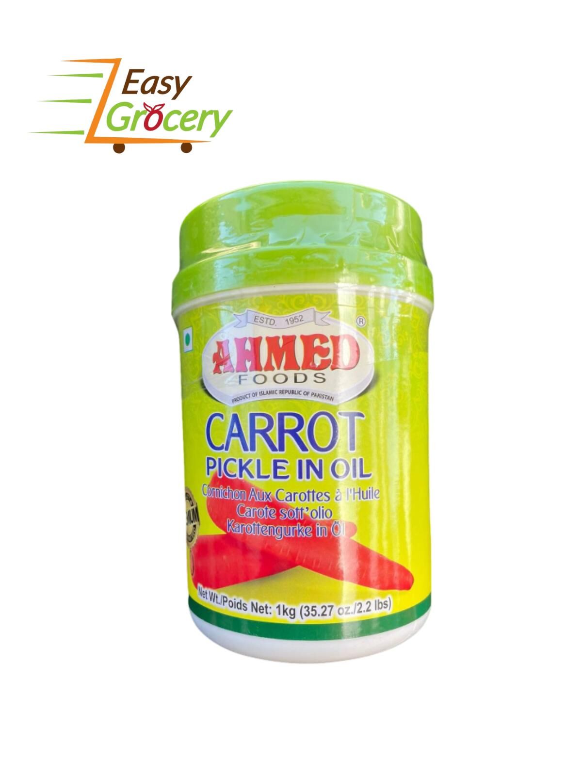 AHMED CARROT PICKLE (IN OIL) 1KG