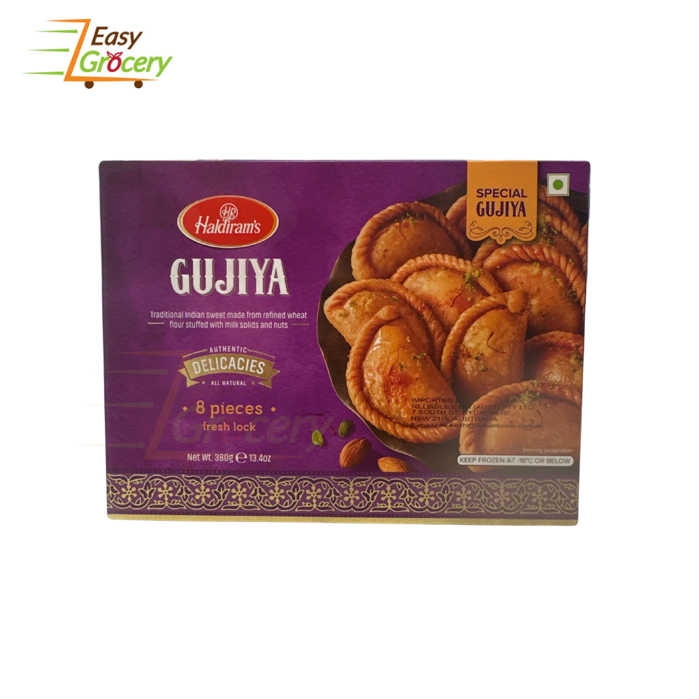 HALDIRAM GUJIYA 380GM-8PC