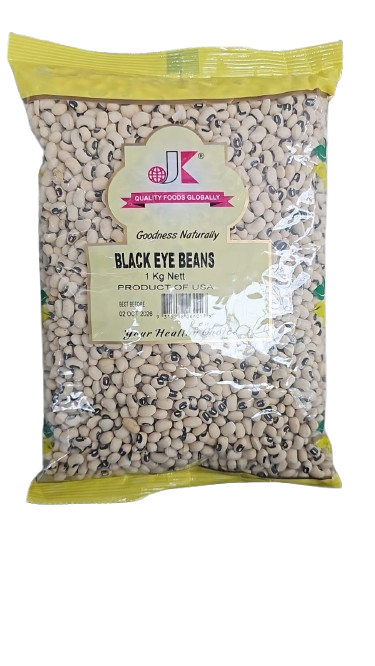 JK BLACK EYE BEANS 1KG