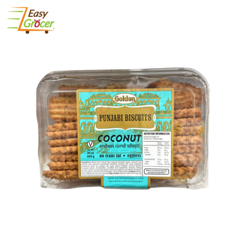 GOLDEN PUNJABI COCNUT BISCUITS 680G