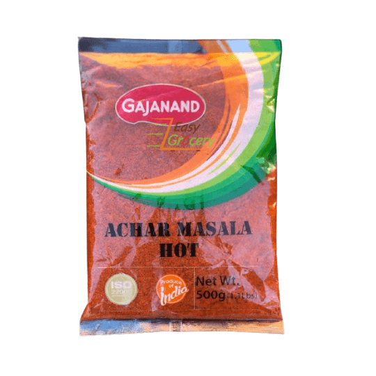 GAJANAND ACHAR MASALA HOT 500 G
