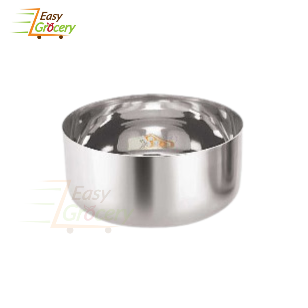 STAINLESS  STEEL STRAIGHT CURRY BOWL 8CM