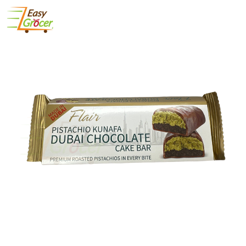 FLAIR PISTACHIO KUNAFA CHOCOLATE CAKE BAR 40G