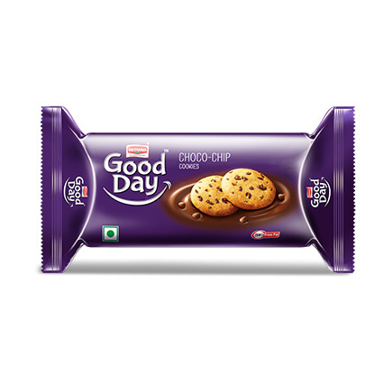 BRITANNIA G/DAY CHOCO CHIPS 120 G
