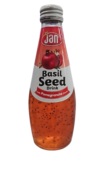 JAN POMEGRANATE BASIL SEED DRINK 290ML
