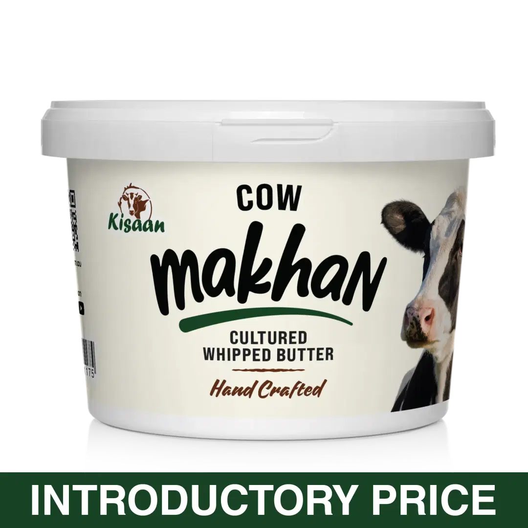 KISAAN COW MAKHAN(BUTTER WHIPPED) 380GM