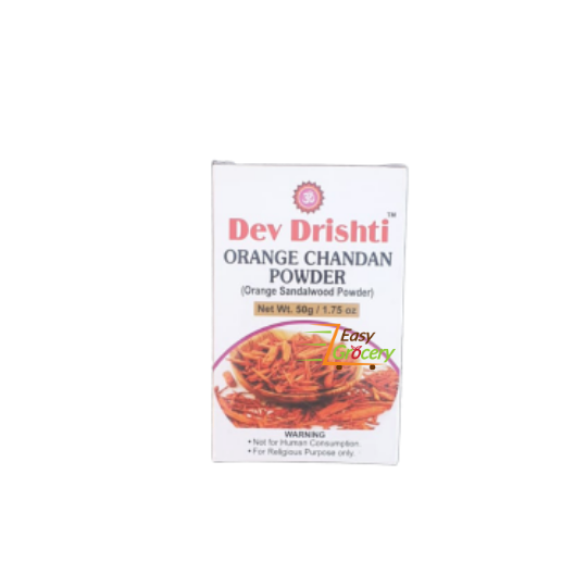 DEV DRISHTI ORANGE CHANDAN POWDER 50 G