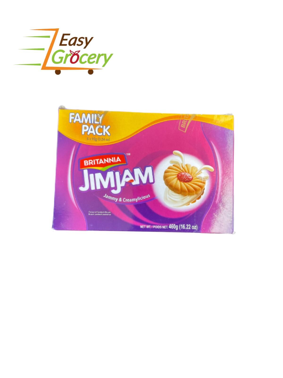 BRITANNIA JIM JAM 460GM