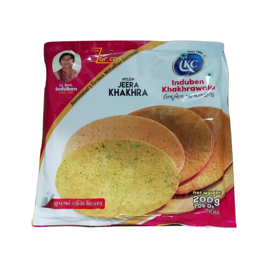 INDUBEN JEERA KHAKHRA 200 G