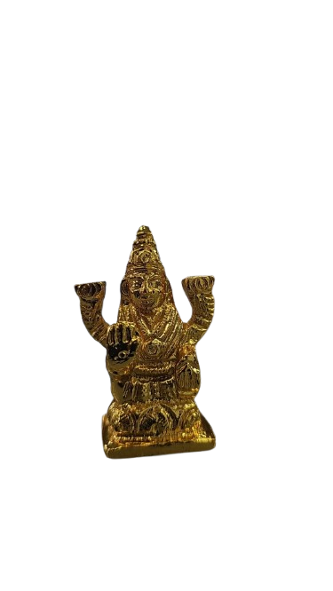US BRASS LAXMIJI IDOL SIZE 2