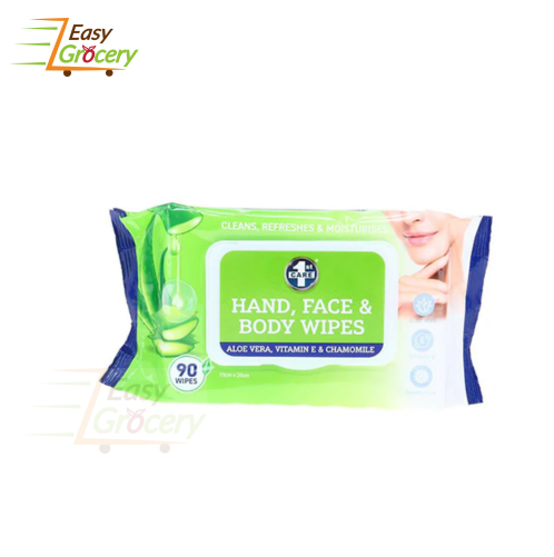 WET WIPES (HAND FACE & BODY WIPES) 90PC