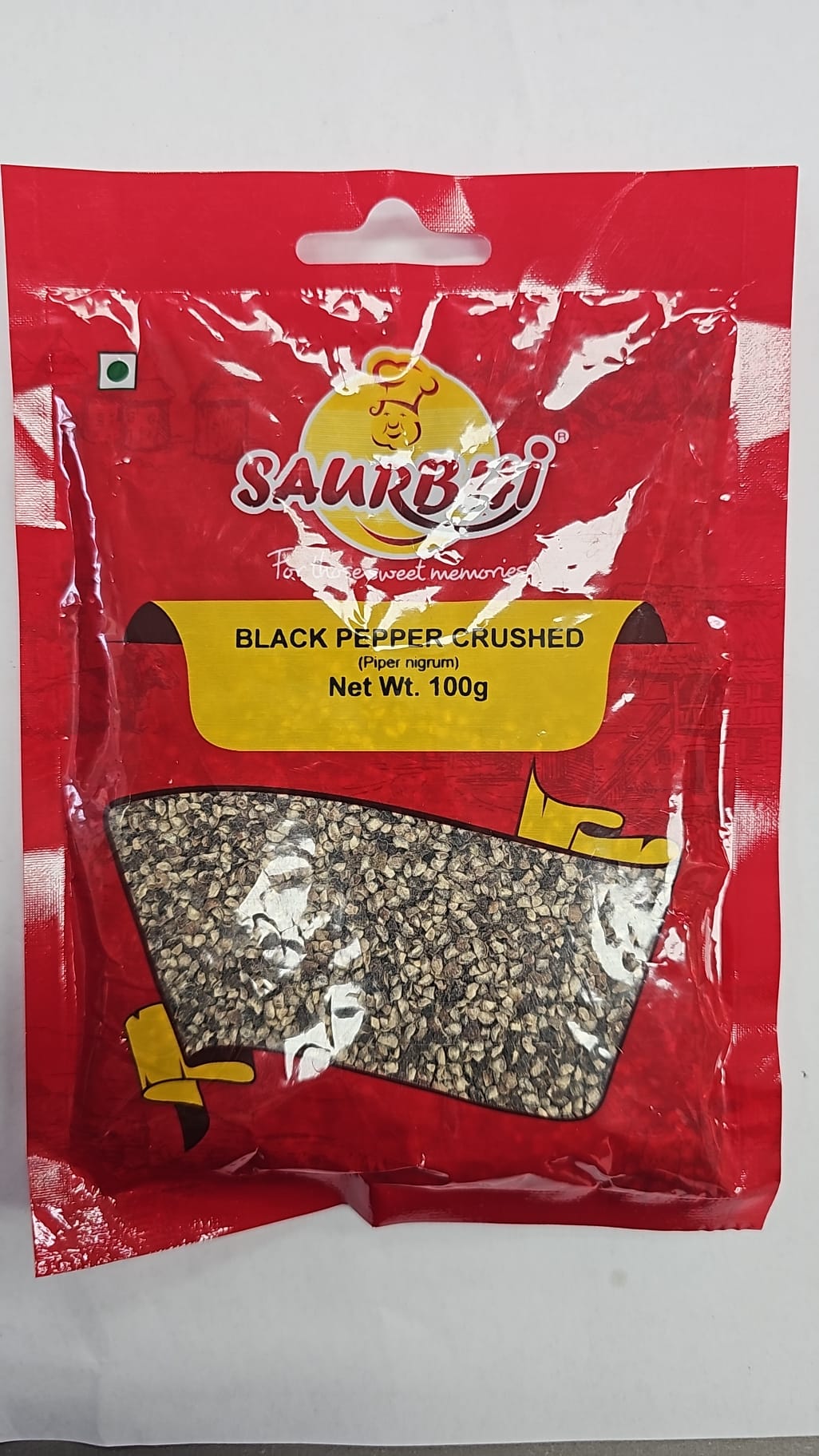 SAURBHI BLACK PEPPER CRUSH 100G