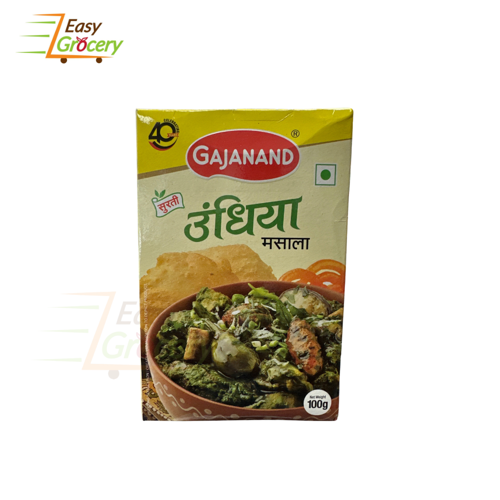 GAJANAND SURTI UNDHIYU MASALA 100G
