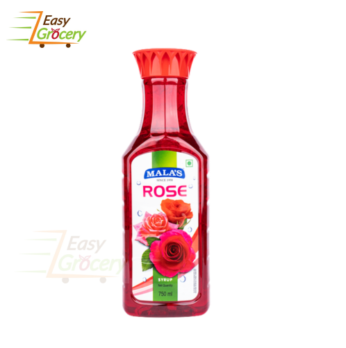 MALAS ROSE SYRUP 750ML